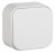 Выключатель 1-клавишный 10A IP20 Legrand Quteo Белый Legrand Quteo 782200