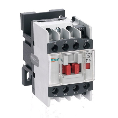 Контактор 9А 24В АС3 1НО+1НЗ КМ-103 DEKraft DEKraft  22100DEK