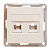 Розетка компьютерная 2-ая RJ45 кат.5e Wessen 59 Слоновая кость