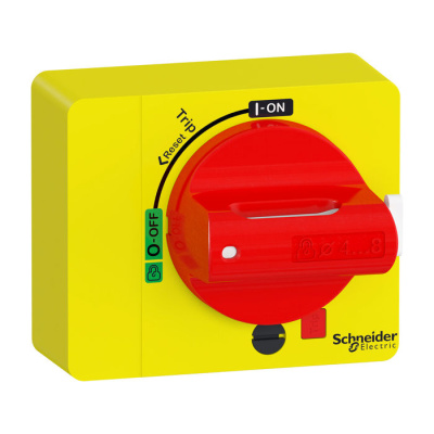 Красн/желт поворотная рукоятка для Gv4 Schneider Electric Schneider Electric  GV4ADN02