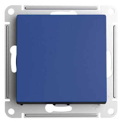 SE AtlasDesign Выключатель 1-клавишный Аквамаринин сх.1 10АХ механизм Systeme Electric AtlasDesign ATN001111