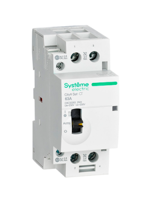 Systeme Electric City9 Set Контактор 2P 2НО 63A AC 230В-230В Systeme Electric City9 Set C9C32263