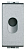 Заглушка 1 мод с отверстием 9мм для вывода кабеля Bticino Living Light Алюминий