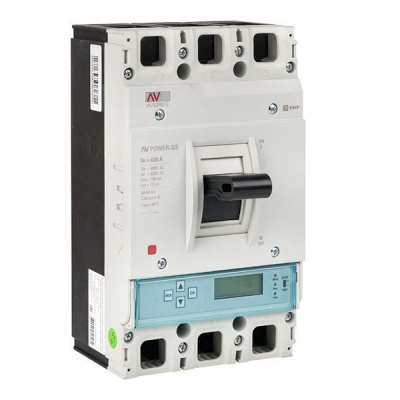 Автоматический выключатель AV POWER-3/3 630А 100kA ETU6.0 EKF AVERES EKF  mccb-33-630H-6.0-av