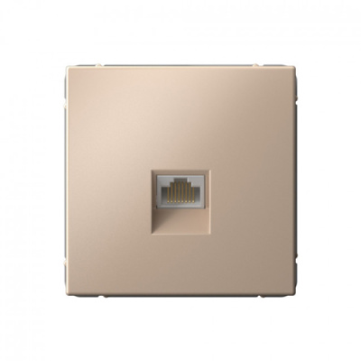 ARTGALLERY РОЗЕТКА компьютерная RJ45, кат. 6A, механизм, ПЕСОЧНЫЙ Systeme Electric ArtGallery GAL001286