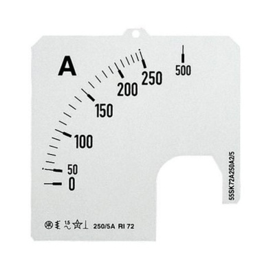 Шкала для амперметра SCL-A1-3000/72 ABB ABB  2CSG112399R5011