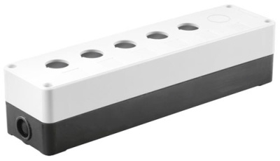 Корпус КП105(6) для кнопок 5(6)мест белый IEK  IEK  BKP10-6-K01