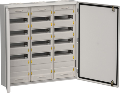 TITAN 5 Корпус металлический ЩРн-180 (3х60) 835х830х140 IP54 сер IEK IEK TITAN 5 TI5-50-N-3X060-54-7035