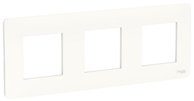 Рамка 3-постовая Schneider Electric Unica New Studio Mono Белый Schneider Electric Unica New Studio Mono NU200618