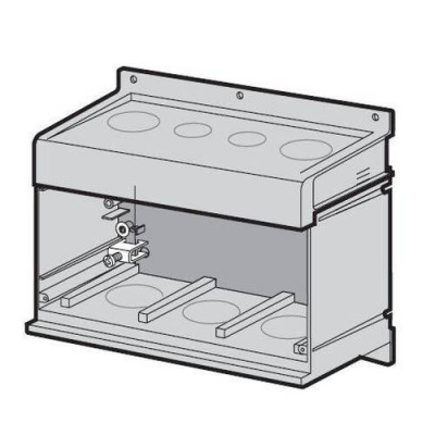Секция нижняя с дном и крышкой верхней ABB FMCE 40  ABB Комби FMCE 2CMA191077R1000