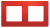 Рамка 2-постовая Legrand Etika Красный Legrand Etika 672532