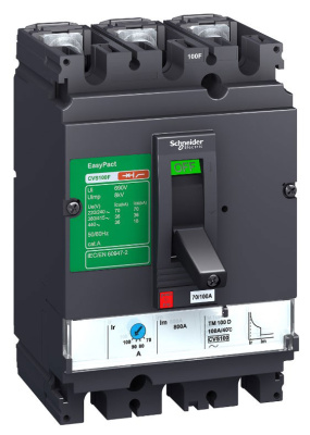 Автоматический выключатель 3P 200A 25kA Schneider Electric EasyPact EZC Schneider Electric EasyPact EZC LV525302