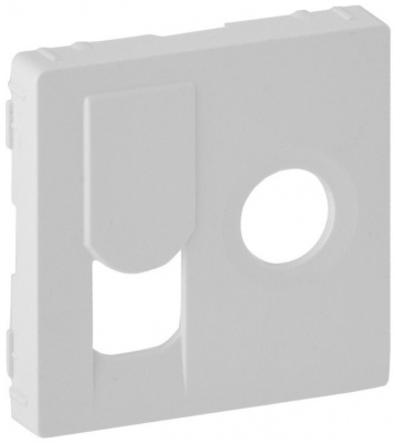 Накладка розетки TV + RJ45 кат. 6 UTP Legrand Valena Life Белый Legrand Valena Life 754830