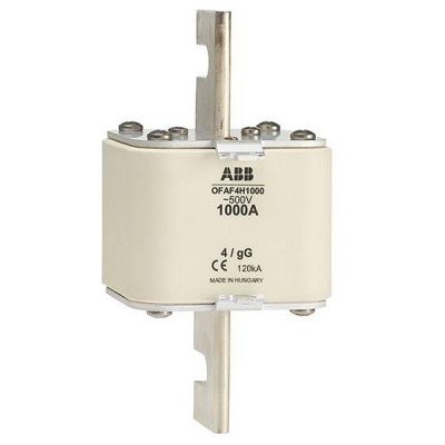 Предохранитель OFAF4H800 800A тип gG размер4, до 500В ABB ABB  1SCA022627R7670