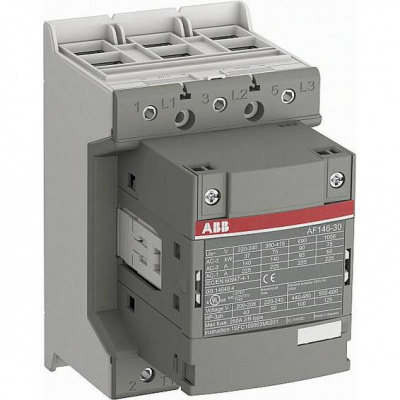 Контактор 3P 75kW 146A (3НО) с катушкой 24-60V AC / 20-60V DC ABB AF146-30-00-11  ABB AF 1SFL467001R1100
