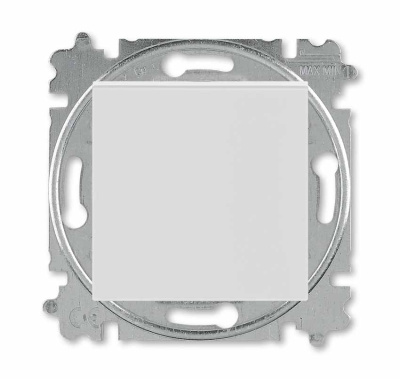 Переключатель одноклавишный серый / белый ABB Levit ABB Levit 2CHH590645A6016