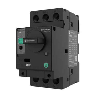 Systeme Electric Автомат защиты двигателя GM2P 2.5-4.0A комб.расцепитель пов.рук Systeme Electric GM2P GM2P08