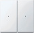 Накладка светорегулятора/выключателя 2-х канального нажимного Merten System M Белый глянeц Merten System M MTN619219