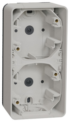 Рамка подъемная 2 поста IP55 Schneider Electric Mureva Styl Белый Schneider Electric Mureva Styl MUR39912