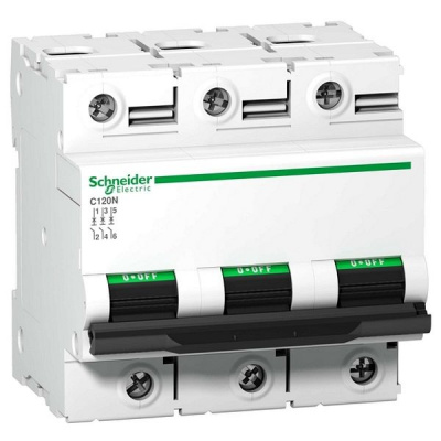 Автоматический выключатель 3P 80A B 10kA Schneider Electric Acti 9 Schneider Electric Acti9 A9N18349