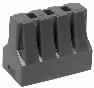 Клемма с пастой, 8 контактов, 0.08-4мм2 серый IEK СМК 773-308 IEK СМК UKZ-001-308