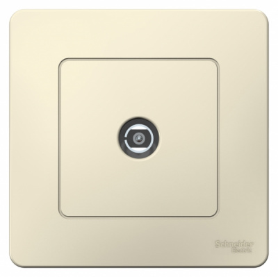 Розетка TV скрытой установки Systeme Electric Blanca Молочный Systeme Electric Blanca BLNTS000012