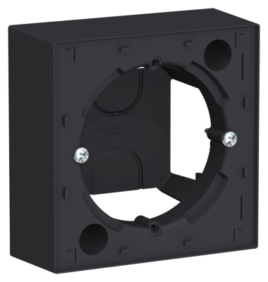 Коробка для наружного монтажа Schneider Electric AtlasDesign Карбон Systeme Electric AtlasDesign ATN001000
