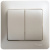 Выключатель 2-клавишный (схема 5) 10AX в сборе Systeme Electric Glossa Перламутр Systeme Electric Glossa GSL000652