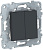 Переключатель 2-клавишный 2 х сх.6 Schneider Electric Unica New Антрацит