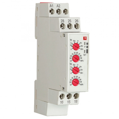 Реле времени два регулируемых порога времени 2 исп. конт. EKF PROxima RT-2C EKF  rt-2c