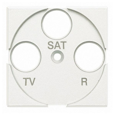 Axolute Лицевая панель для розеток TV + FM + SAT, цвет белый Bticino Bticino  HD4207