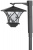 Светильник садовый на солнечной батарее пластик черный 155 см Эра ЭРА  SL-PL155-PST