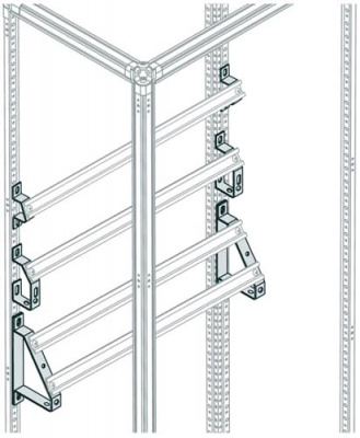 Держатель угловой для 2 рядов терминалов ABB IS2 ABB IS2 EV1111