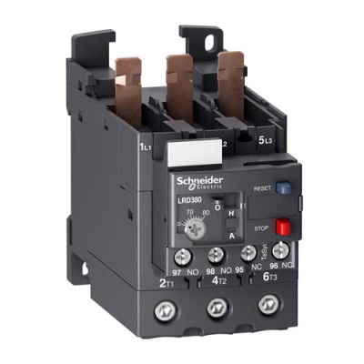 Тепловое реле перегрузки с блоком Everlink 62-80а класс 10A Schneider Electric Schneider Electric  LRD380