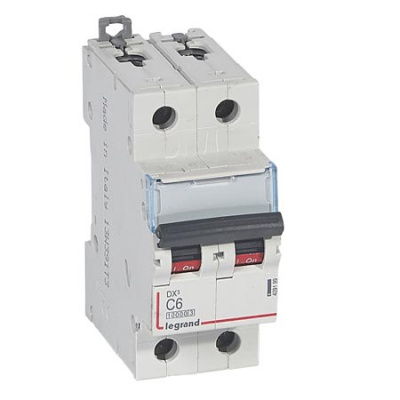 Автоматический выключатель 2P 4A C 10kA Legrand DX3 Legrand DX3 409198