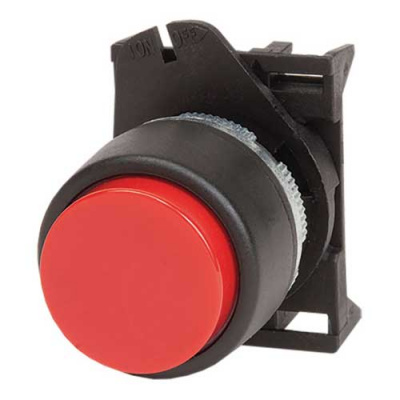 Кнопка выпуклая прозрачная без фиксации, красная DKC DKC  ABDLR1