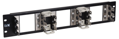 3U рама для 15 плинтов типа Krone, LSA-PLUS, черная ITK ITK  KF150-3U05A