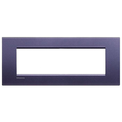 LivingLight Рамка прямоугольная, 7 модулей, цвет Синий шелк Bticino Bticino  LNA4807CB