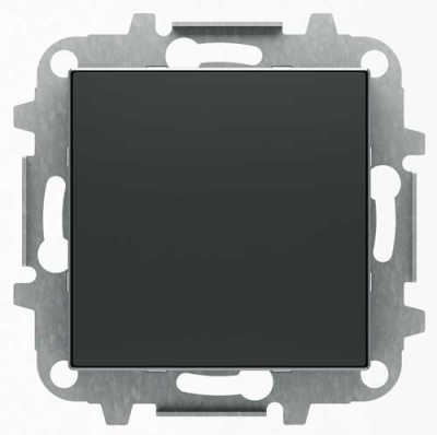 Заглушка с суппортом ABB NIE Sky Черный бархат 8500 NS ABB Sky 2CLA850000A1501