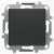 Заглушка с суппортом ABB NIE Sky Черный бархат 8500 NS ABB Sky 2CLA850000A1501