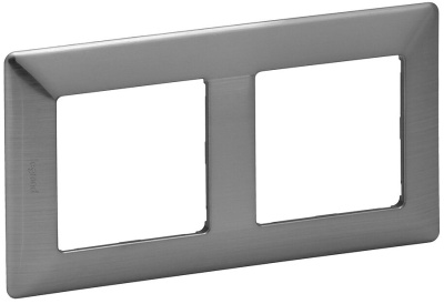 Рамка 2-постовая Legrand Valena Life Сталь Legrand Valena Life 754152