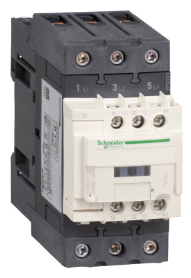 Контактор 440V Everlink 65A, 3НО, катушка 24V=, винт.зажим Schneider Electric TeSys D Schneider Electric TeSys D LC1D65ABD