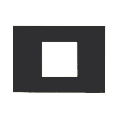 Рамка итальянский стандарт ITA 2 мод ABB NIE Zenit Антрацит N2472 AN ABB Zenit 2CLA247200N1801