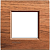 Рамка прямоугольная 2 мод Bticino Living Light Европейский орех