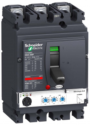 Автоматический выключатель 3P 250A 50kA Schneider Electric Compact NSX Schneider Electric Compact NSX LV431870