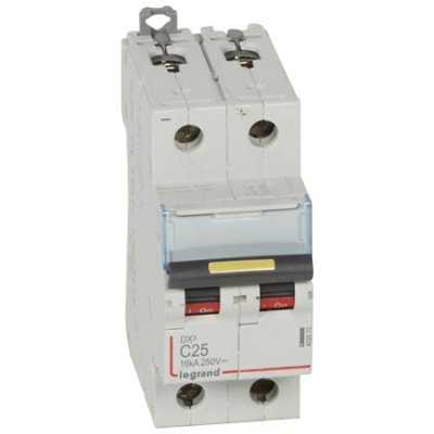 Автоматический выключатель 2P 25 A C 10kA Legrand DX3 Legrand DX3 409570