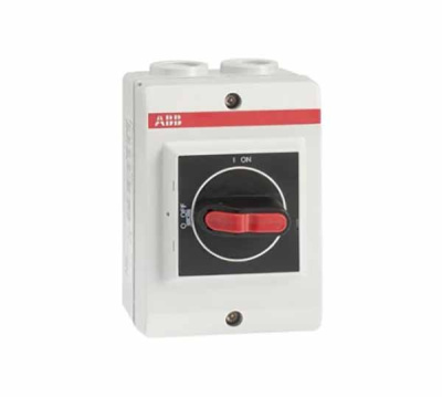 Рубильник в боксе OTP16HT3M до 16А 3х-полюсный ABB ABB  1SCA022400R9410