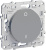 Выключатель 2-полюсный 16A (схема 2) Schneider Electric Odace Алюминий Schneider Electric Odace S53R262