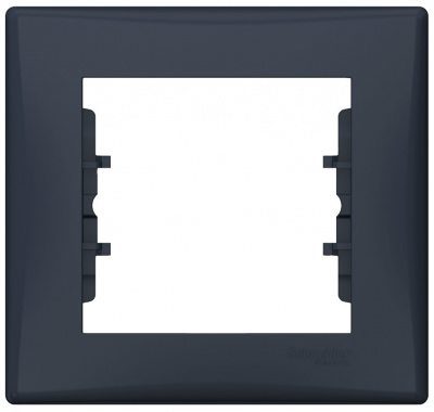 Рамка 1-постовая Schneider Electric Sedna Графит Schneider Electric Sedna SDN5800170