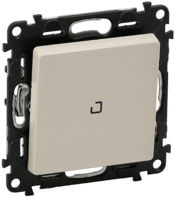 Выключатель 1-клавишный с подсветкой 10A Legrand Valena Life Слоновая кость Legrand Valena Life 752510